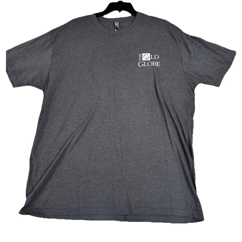 The Old Globe San Diego Shakespeare Studio 2025 Gray Graphic T-Shirt 2XL